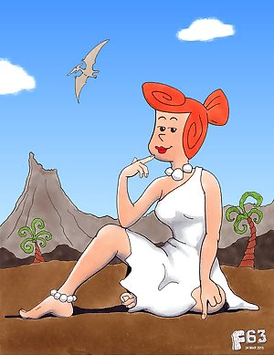 Sabre-toothed Cougar Wilma Flintstone